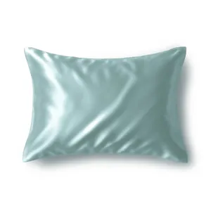 Шовкова наволочка Блакитна