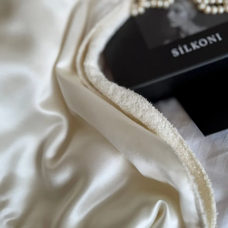 Шовковий тюрбан Айворі - фото 2