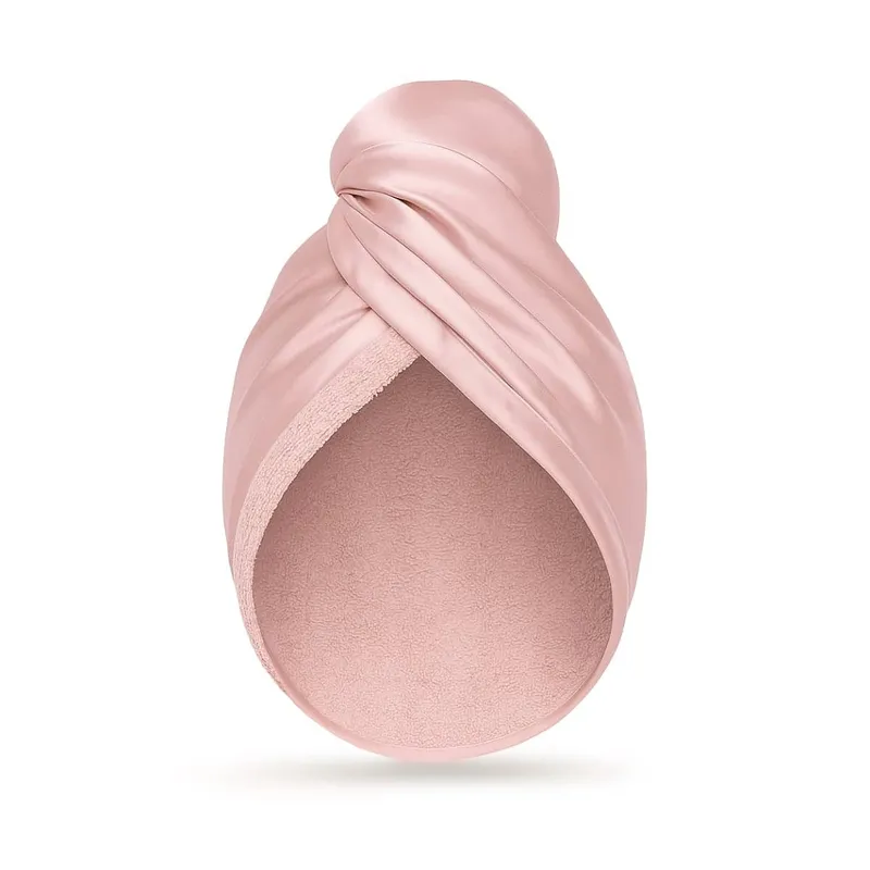 Шовковий тюрбан Рожевий - фото 1